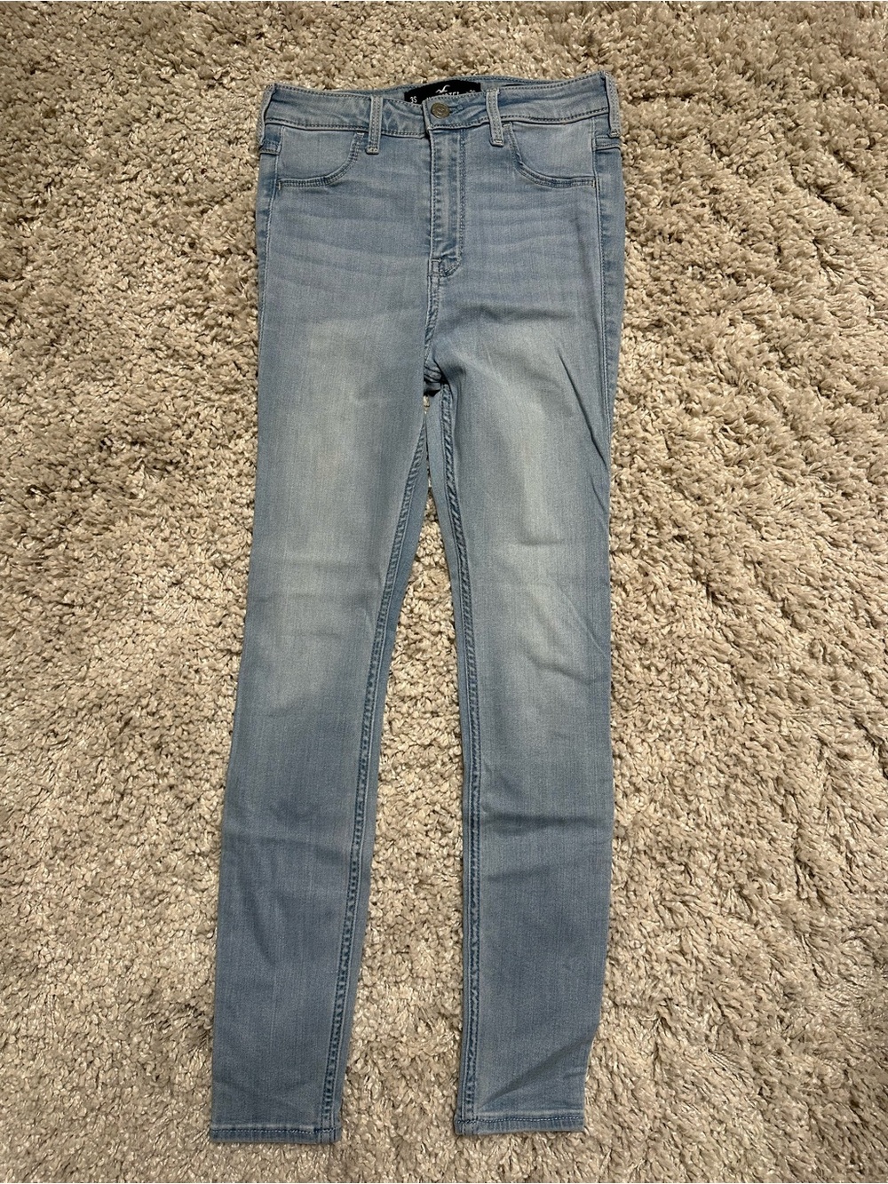 Hollister Light Wash Skinny Jeans